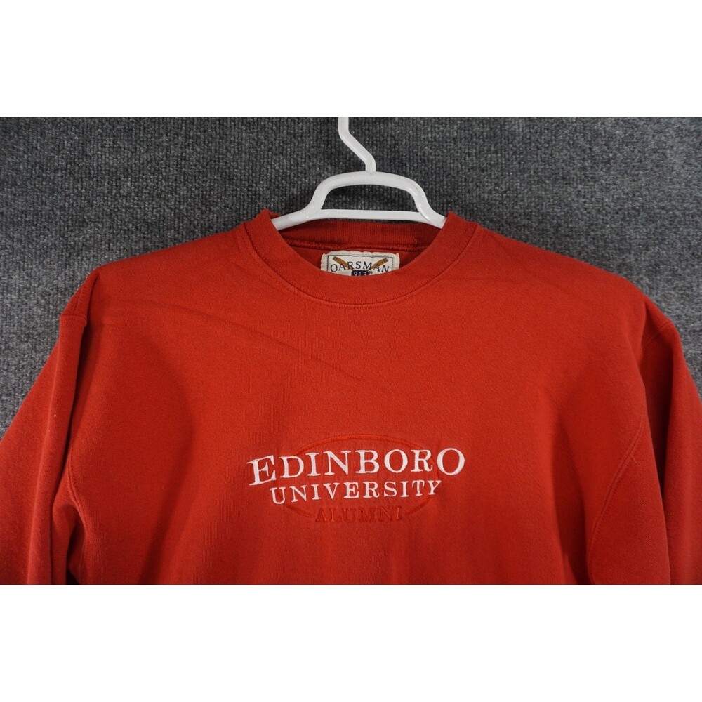 Vintage Edinboro Sweatshirt Mens Medium Oarsman 913 Made USA